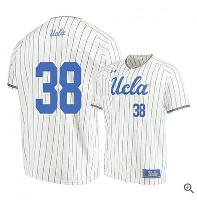 Pat Caulfield Jersey #38 UCLA Bruins Baseball NCAA College Beige Alumni