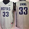 Patrick Ewing Jersey #33 Georgetown Hoyas NCAA Basketball Jersey White