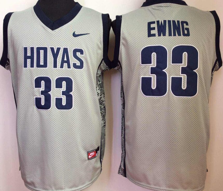 Allen Iverson Jersey #3 Georgetown Hoyas NCAA Basketball White