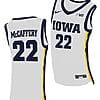 Patrick McCaffery Jersey #22 Iowa Hawkeyes College Basketball White
