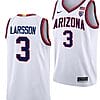 Pelle Larsson Jersey #3 Arizona Wildcats College Basketball Limited White