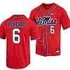 Reagan Burford Jersey #6 Ole Miss Rebels College Baseball Red