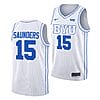 Richie Saunders Jersey BYU Cougars College Basketball White #15