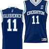 Ryan Kalkbrenner Jersey #11 Creighton Bluejays College NIL Basketball Lightweight Blue