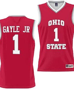 Roddy Gayle JrJersey #1 Ohio State Buckeyes College Basketball Lightweight Scarlet
