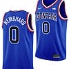 Ryan Nembhard Jersey #0 Gonzaga Bulldogs Throwback Basketball uniform 2023-24 Blue