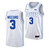 Rudi Williams Jersey #31 BYU Cougars College Basketball White