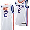 Riley Kugel Jersey #2 Florida Gators Limited College Basketball 2023-24 Home White