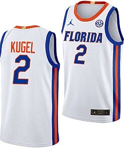 Riley Kugel Jersey #2 Florida Gators Limited College Basketball 2023-24 Home White