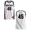 Rasir Bolton Jersey #45 Gonzaga Bulldogs College Basketball White