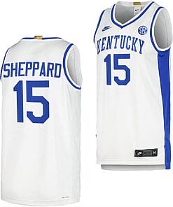 Reed Sheppard Jersey Kentucky Wildcats