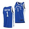 Robyn Benton Jersey #1 Kentucky Wildcats College Basketball NCAA eligibility Jersey 2023 WNBA Draft Blue