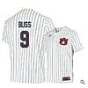 Ryan Bliss Jersey #9 Auburn Tigers Baseball NCAA College White Blue Alumni