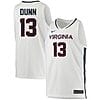 Ryan Dunn Jersey #13 Virginia Cavaliers College Basketball Stitched White