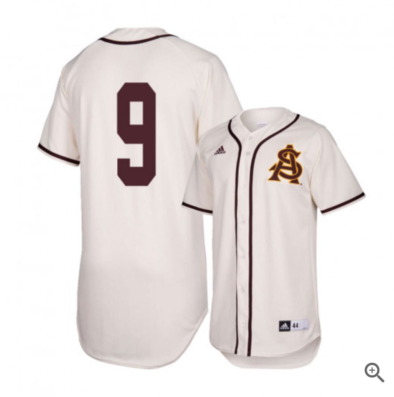 Sam Ferri Jersey #9 Arizona State Sun Devils Baseball NCAA College Alumni White