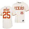 Scott Bryant Jersey #25 Texas Longhorns College Baseball Full-Button Natural
