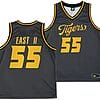 Sean East II Jersey #55 Missouri Tigers Anthracite Alternate Script College Basketball