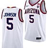 Stanley Johnson Jersey #5 Arizona Wildcats College Basketball Limited White