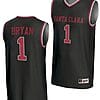 Tyeree Bryan Jersey #1 Santa Clara Broncos Basketball NIL Lightweight Black
