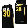Tyree Boykin Jersey Appalachian State Mountaineers College Basketball Black #30