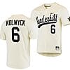 Tate Kolwyck Jersey #6 Vanderbilt Commodores College Baseball Replica Cream