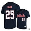 Tim Elko Jersey #25 Ole Miss Rebels Baseball NCAA College Black Alumni
