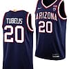 Tautvilas Tubelis Jersey #20 Arizona Wildcats College Basketball Navy
