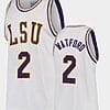Trendon Watford Jersey #2 LSU Tigers College Basketball White Replica