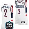 Tristen Newton Jersey UConn Huskies 2023 NCAA National Championship March Madness White #2