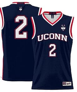 Tristen Newton Jersey UConn Huskies College Basketball No Name Navy #21