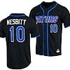 Tyler Nesbitt Jersey #10 Florida Gators College Baseball Full-Button Black