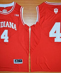 Victor Oladipo Jersey #4 Indiana Hoosiers Basketball White Red