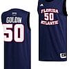 Vladislav Goldin Jersey #50 FAU Owls College Basketball Replica Navy