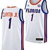 Walter Clayton Jr Jersey #1 Florida Gators Limited College Basketball 2023-24 Home White