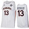 Walker Kessler Jersey #13 Auburn Tigers College Basketball White