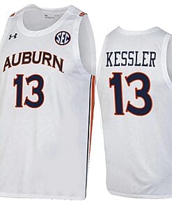Walker Kessler Jersey #13 Auburn Tigers College Basketball White