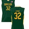 Zach Loveday Jersey #32 Baylor Bears College Basketball Green