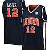 Zep Jasper Jersey #12 Auburn Tigers College Basketball Navy