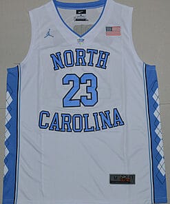 Michael Jordan jersey #23 North Carolina Tar Heels NCAA Basketball White