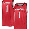 Jeremiah Davenport Jersey #1 Cincinnati Bearcats College Basketball Red