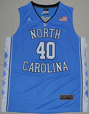 Harrison Barnes jersey #40 North Carolina Tar Heels NCAA Basketball Blue
