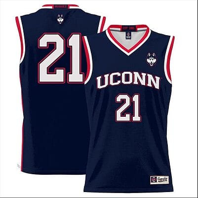 Adama Sanogo Jersey UConn Huskies College Basketball No Name Navy #21