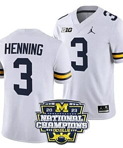 Aj Henning Jersey Michigan Wolverines