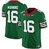 Arch Manning Jersey #16 Texas Longhorns Mexico Vapor College Football Green