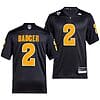 Arizona State Sun Devils Elijhah Badger Jersey #2 Premier Black College Football 2023