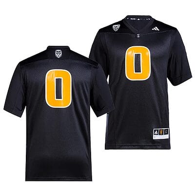 Arizona State Sun Devils Jersey #0 Premier Black College Football 2023