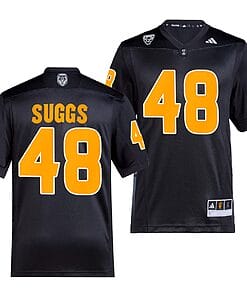 Arizona State Sun Devils Terrell Suggs Jersey #48 Premier Black College Football