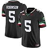 Bijan Robinson Jersey #5 Texas Longhorns Mexico Vapor College Football Black