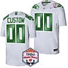 Custom Oregon Ducks Jersey Name and Number Fiesta Bowl Patch 2024 Football White