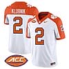 Cade Klubnik Jersey #2 Clemson Tigers Vapor Limited Acc Patch College Football Stitched Inverted